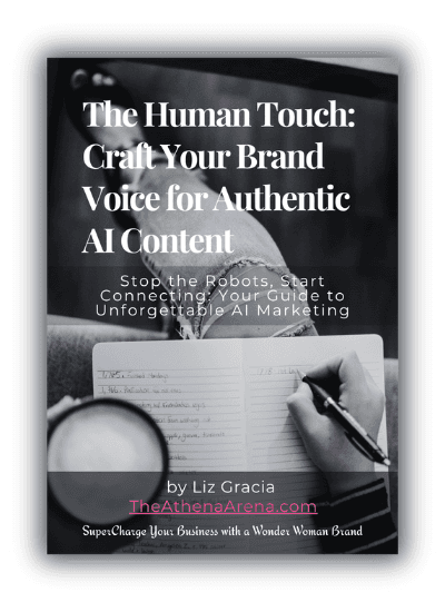 The Human Touch: Craft Your Brand Voice for Authentic AI Content eBook + Workbook